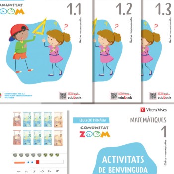 Matemàtiques 1 primaria, Com. Zoom, Vicens Vives