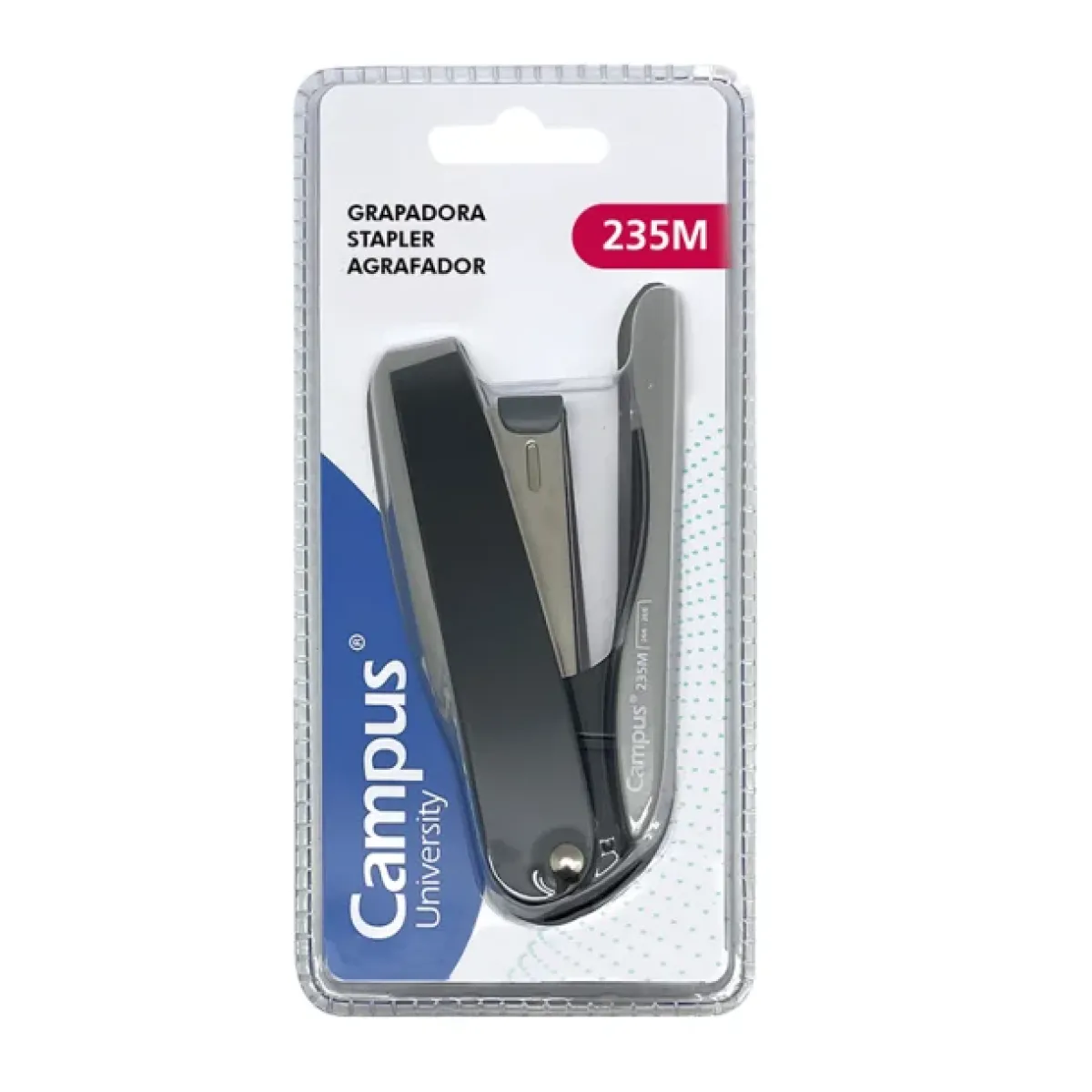 Grapadora 20 fulls Campus 235M - blíster-