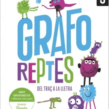 Quadern de grafomotricitat creativa 5, Grafo Reptes, Baula