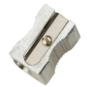 Maquineta metall rectangular 1 forat Campus 080060