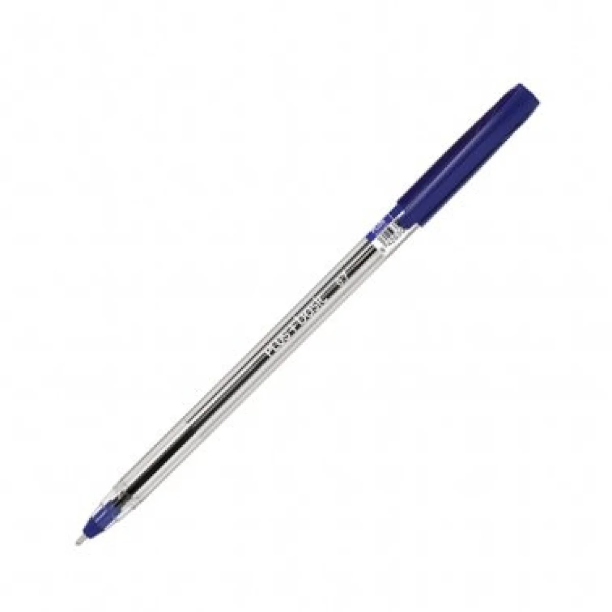 Bolígraf cristal color blau Plus Basic 080834