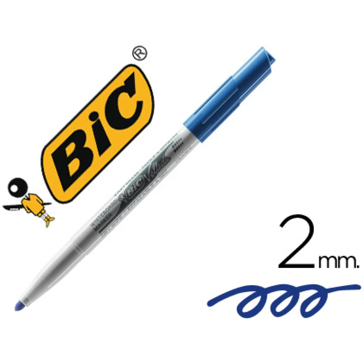 Retolador velleda blau Bic 1741 06