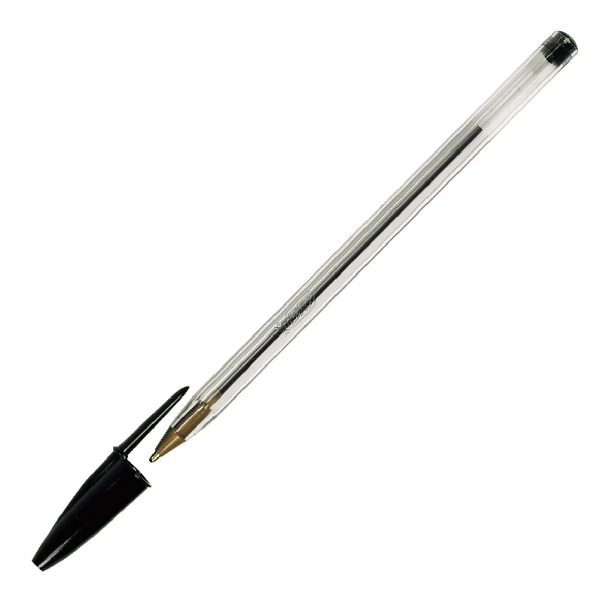 Bolígraf cristal color negre Bic