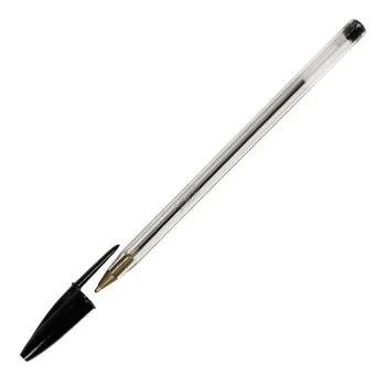 Bolígraf cristal color negre Bic