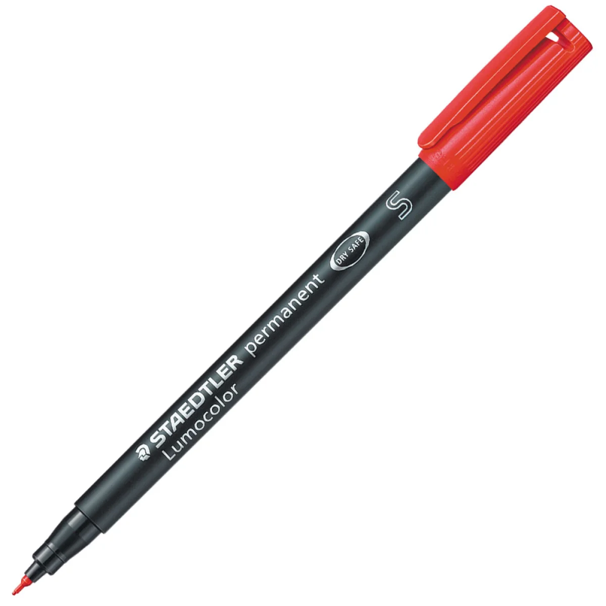Retolador permanent vermell 0,4 mm Lumocolor 313-2