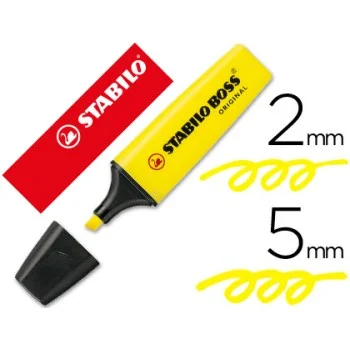 Fluorescent groc Stabilo Boss original