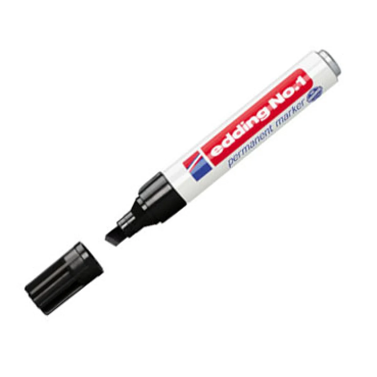 Retolador permanent negre Edding No.1