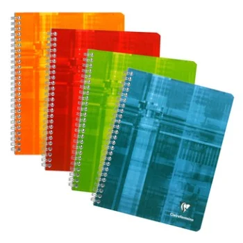 Llibreta espiral 90 fulls 90g 5x5 17x22 Clairefontaine