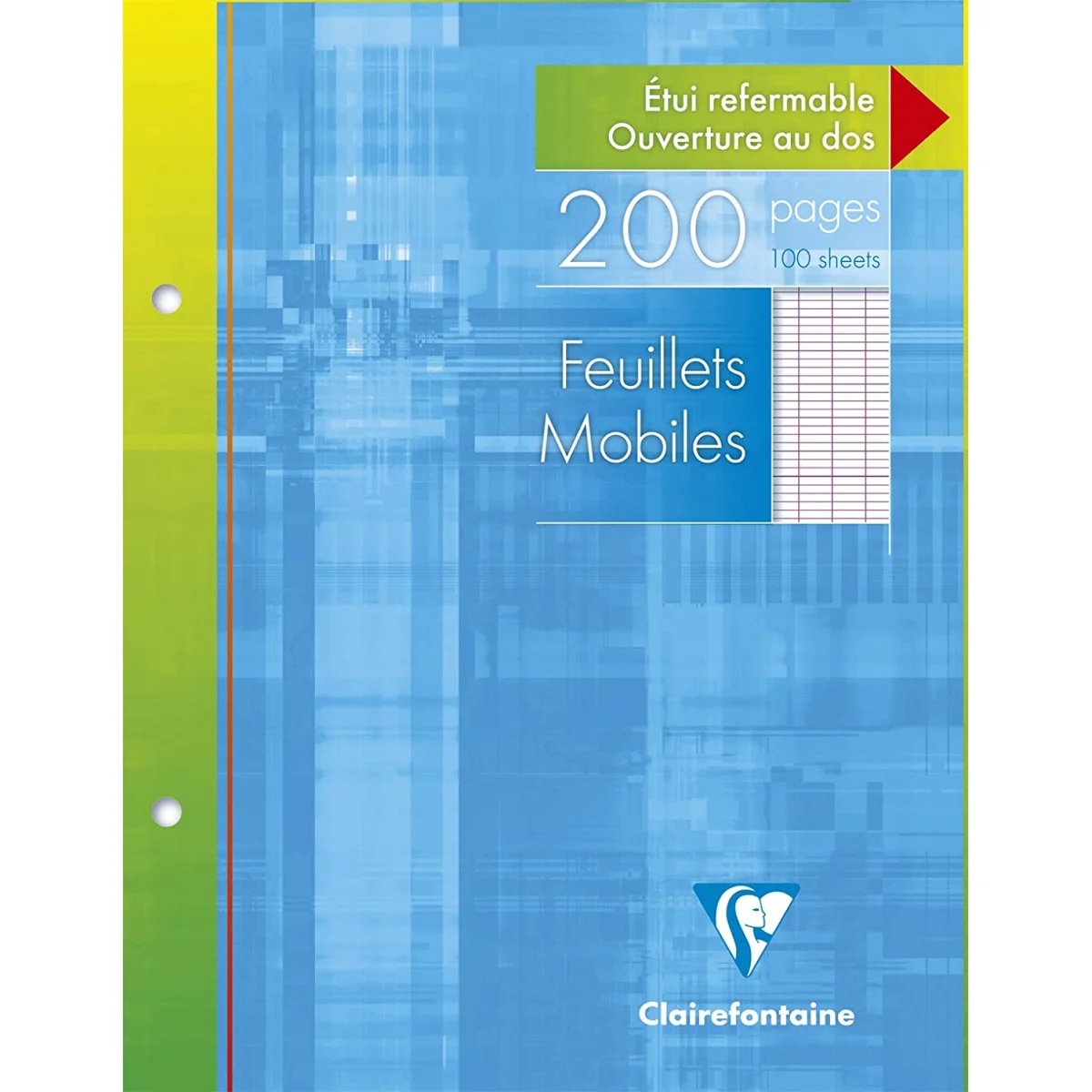 Fulls 17x22 seyes blanc 90g Clairefontaine -p. 100-