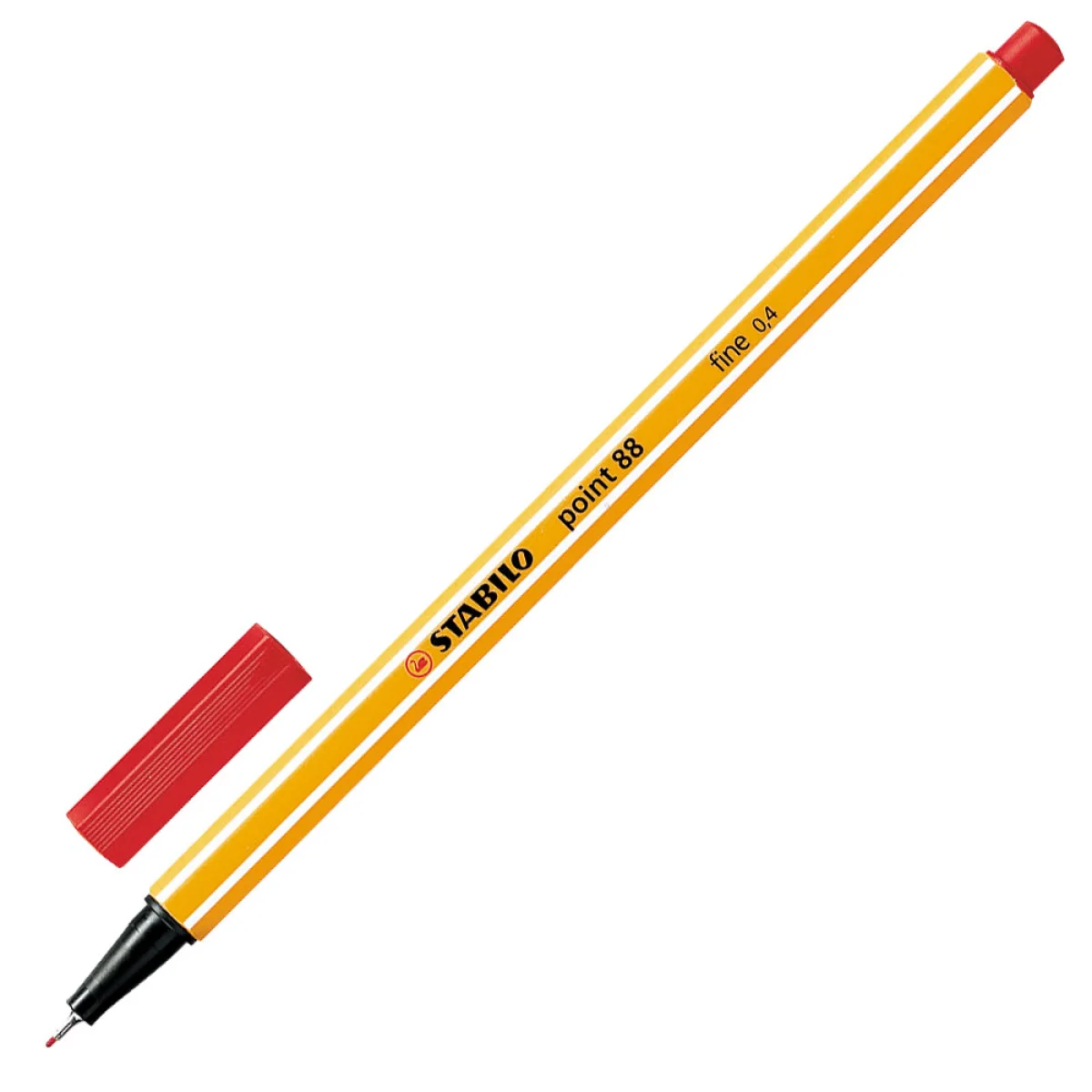 Retolador vermell Stabilo Point 88