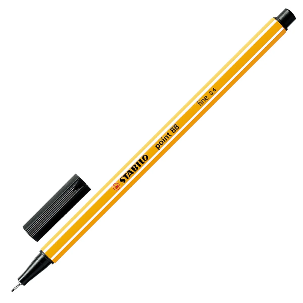 Retolador negre Stabilo Point 88