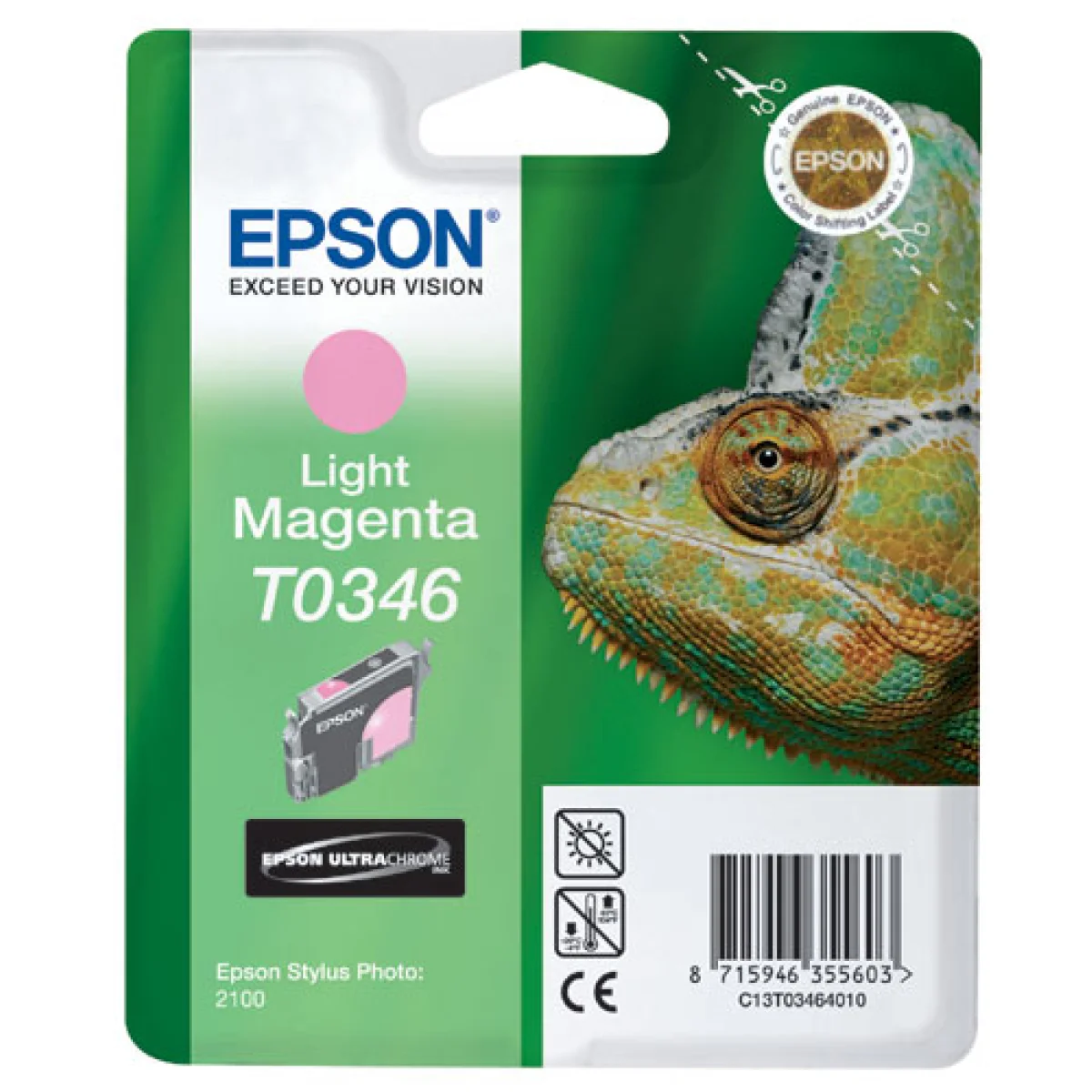 Cartutx tinta original Epson T0346 magenta clar