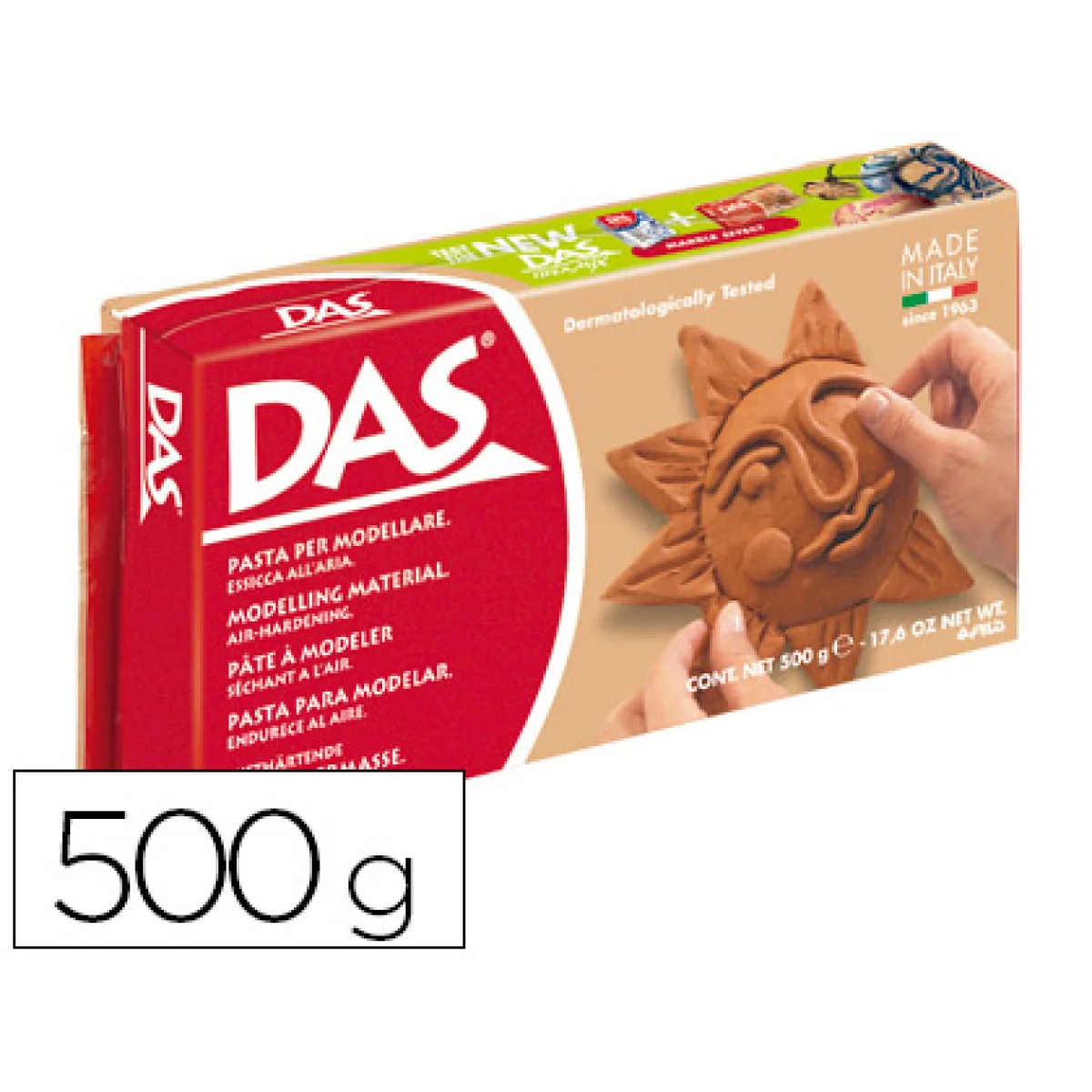 Fang 500g marró Das