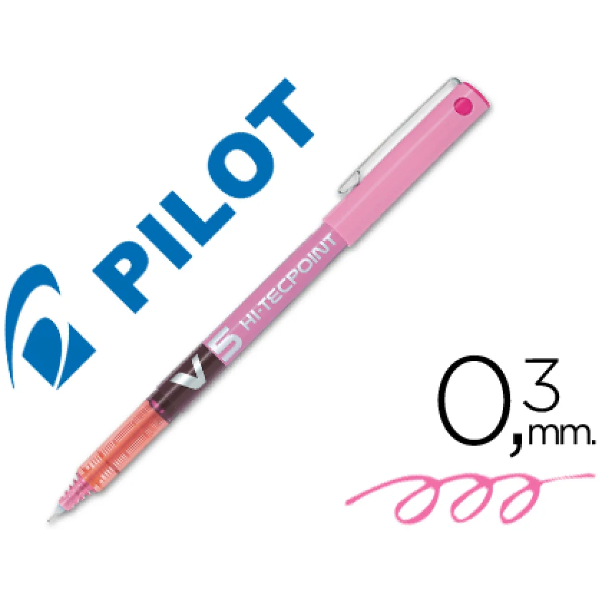 Retolador rosa 0,5 mm Pilot V5