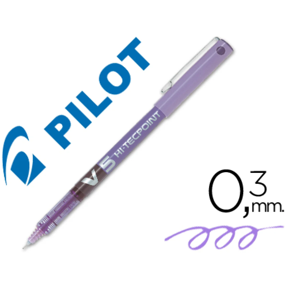 Retolador violeta 0,5 mm Pilot V5