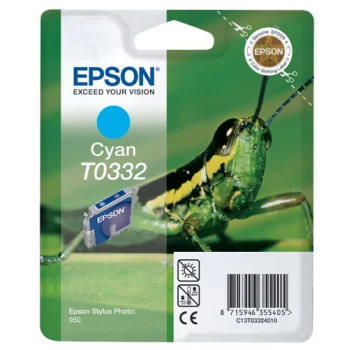 Cartutx tinta original Epson T0332 cian