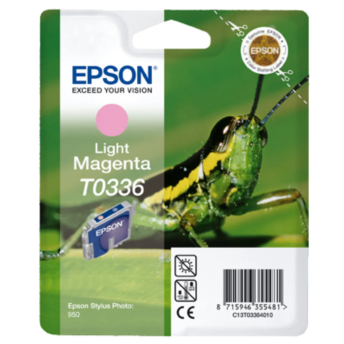 Cartutx tinta original Epson T0336 magenta clar