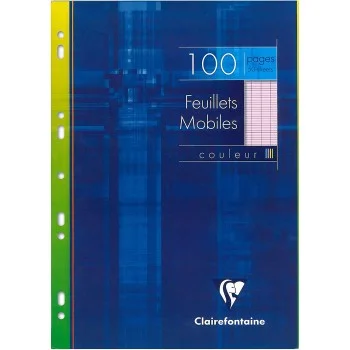 Fulls A4 seyes rosa 90g Clairefontaine -p. 50-