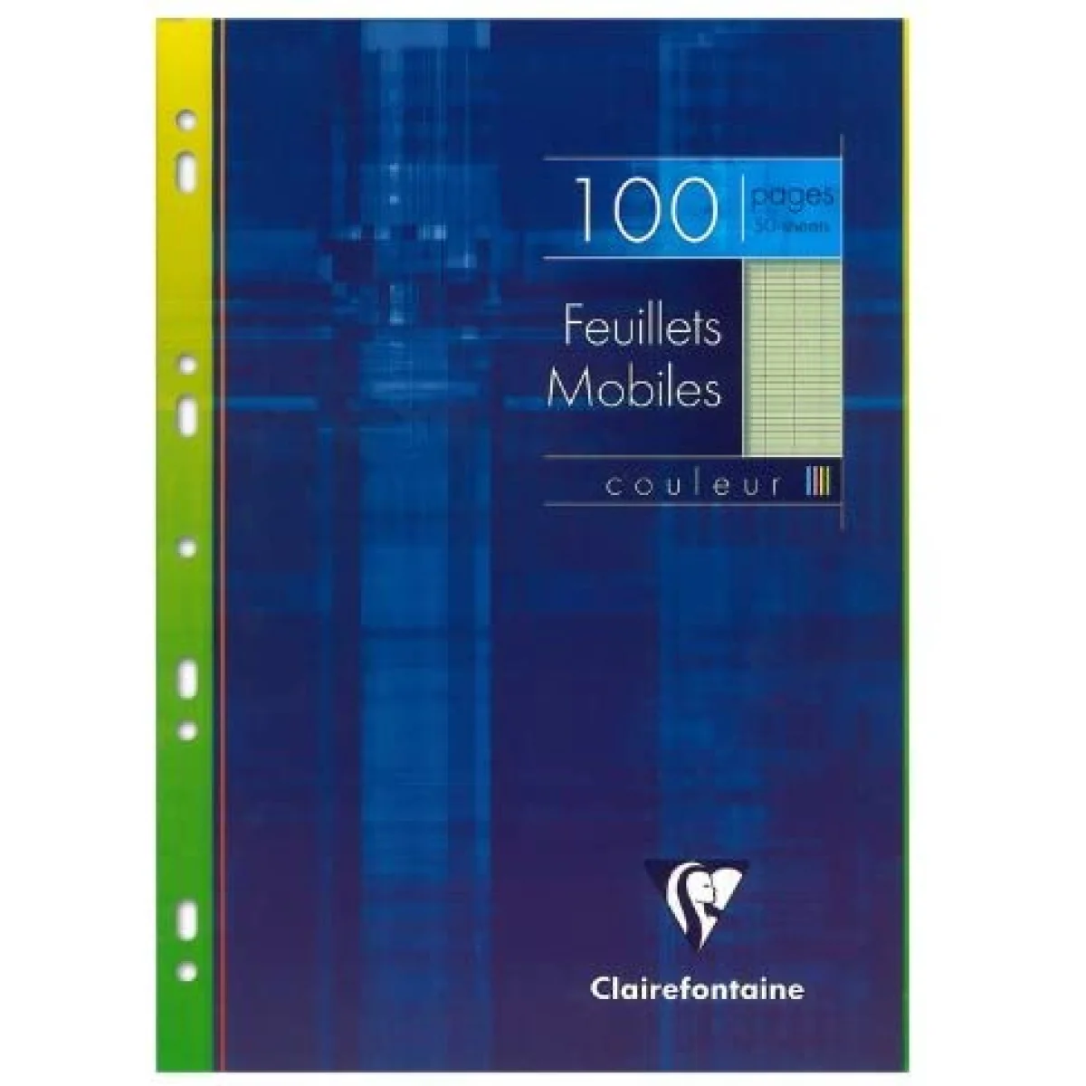 Fulls A4 seyes verd 90g Clairefontaine -p 50-