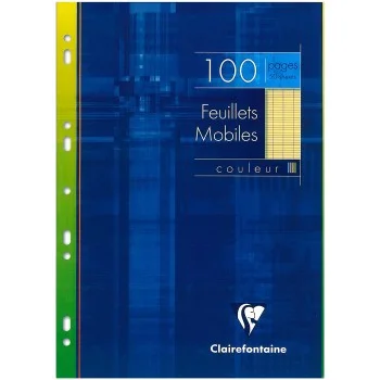 Fulls A4 seyes groc 90g Clairefontaine -p. 50-