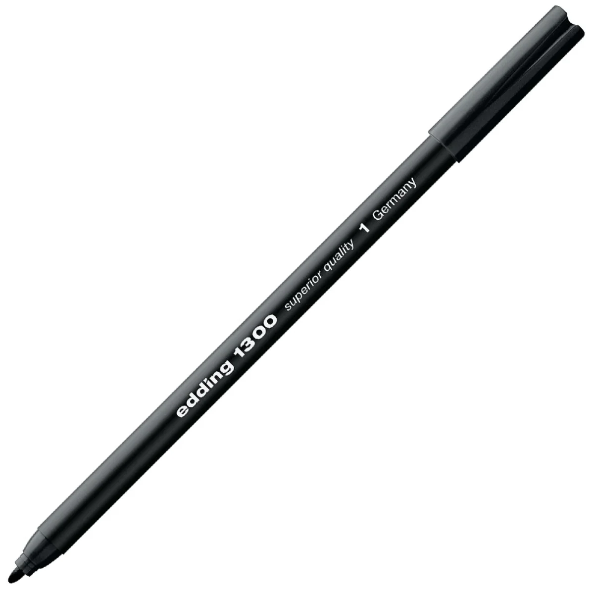 Retolador negre Edding 1300