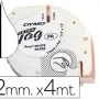 Cinta titoladora 12 mm x 4 m paper Tag Dymo 91200