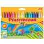 Barres plàstic colors Bic Plastidecor -estoig 24-