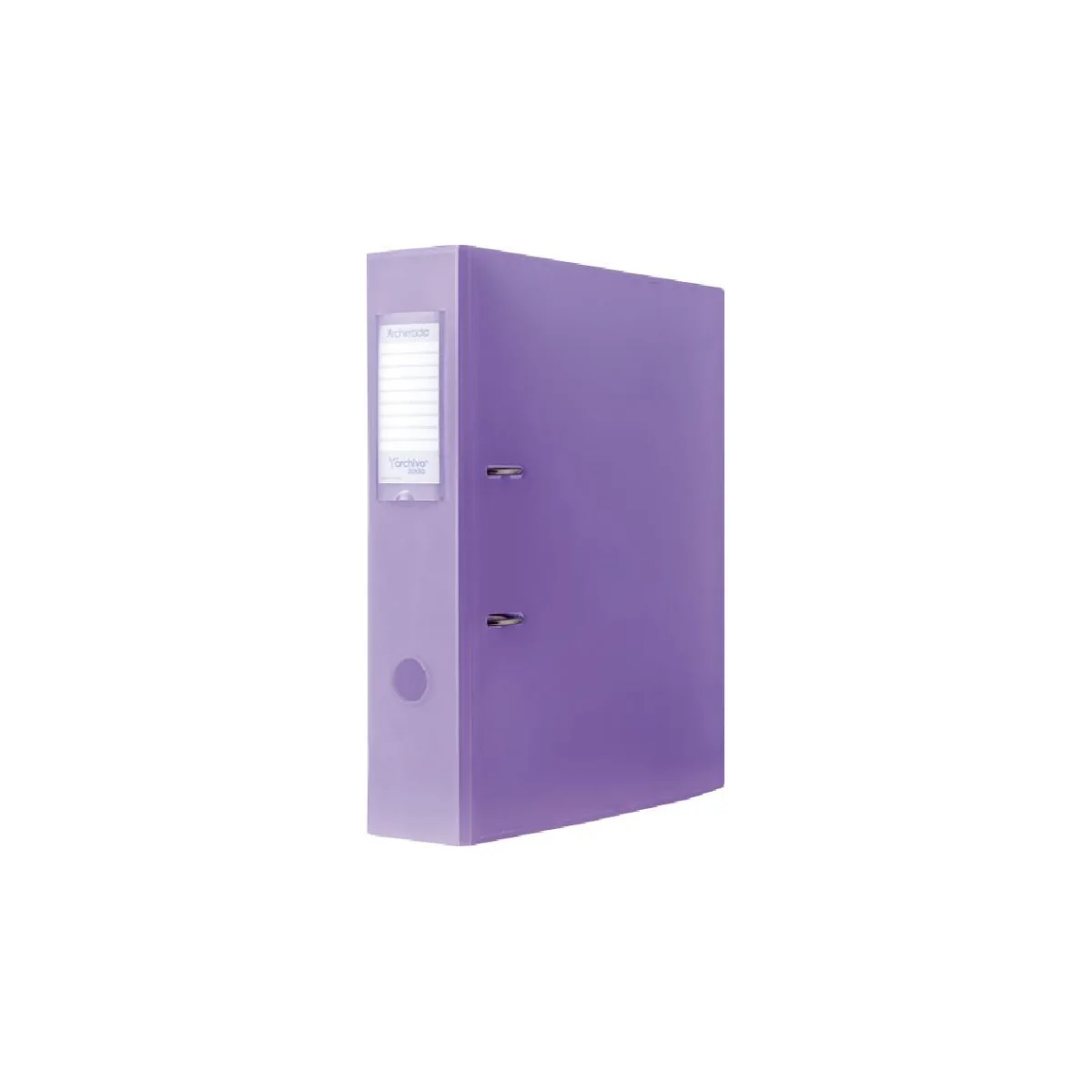 Arxivador palanca A4 PP malva transparent Archivo 2000