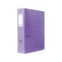 Arxivador palanca A4 PP malva transparent Archivo 2000