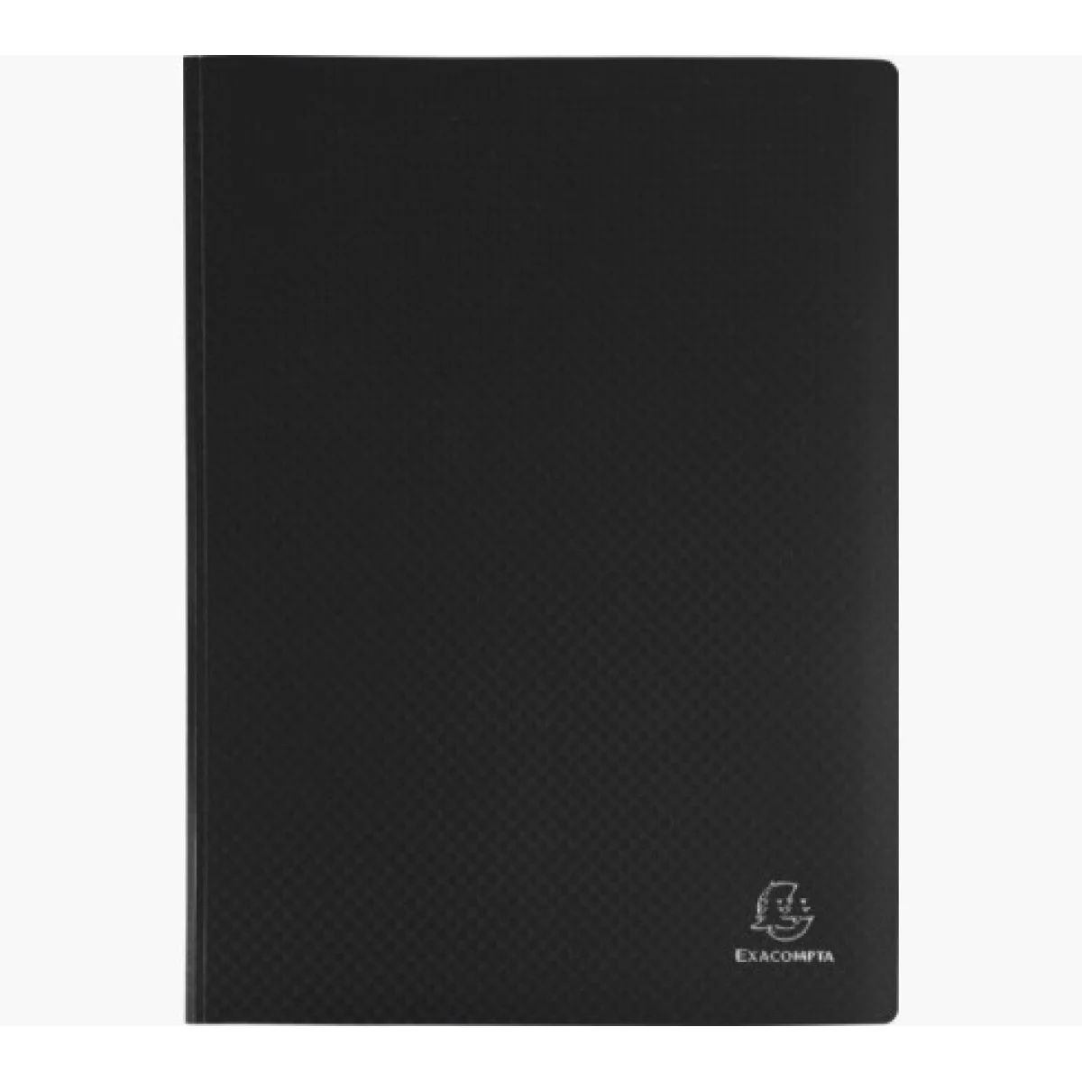 Carpeta 50 fundes fixes A4 negre Exacompta