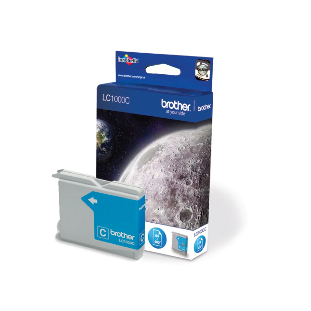 Cartutx tinta original Brother LC-1000C cian