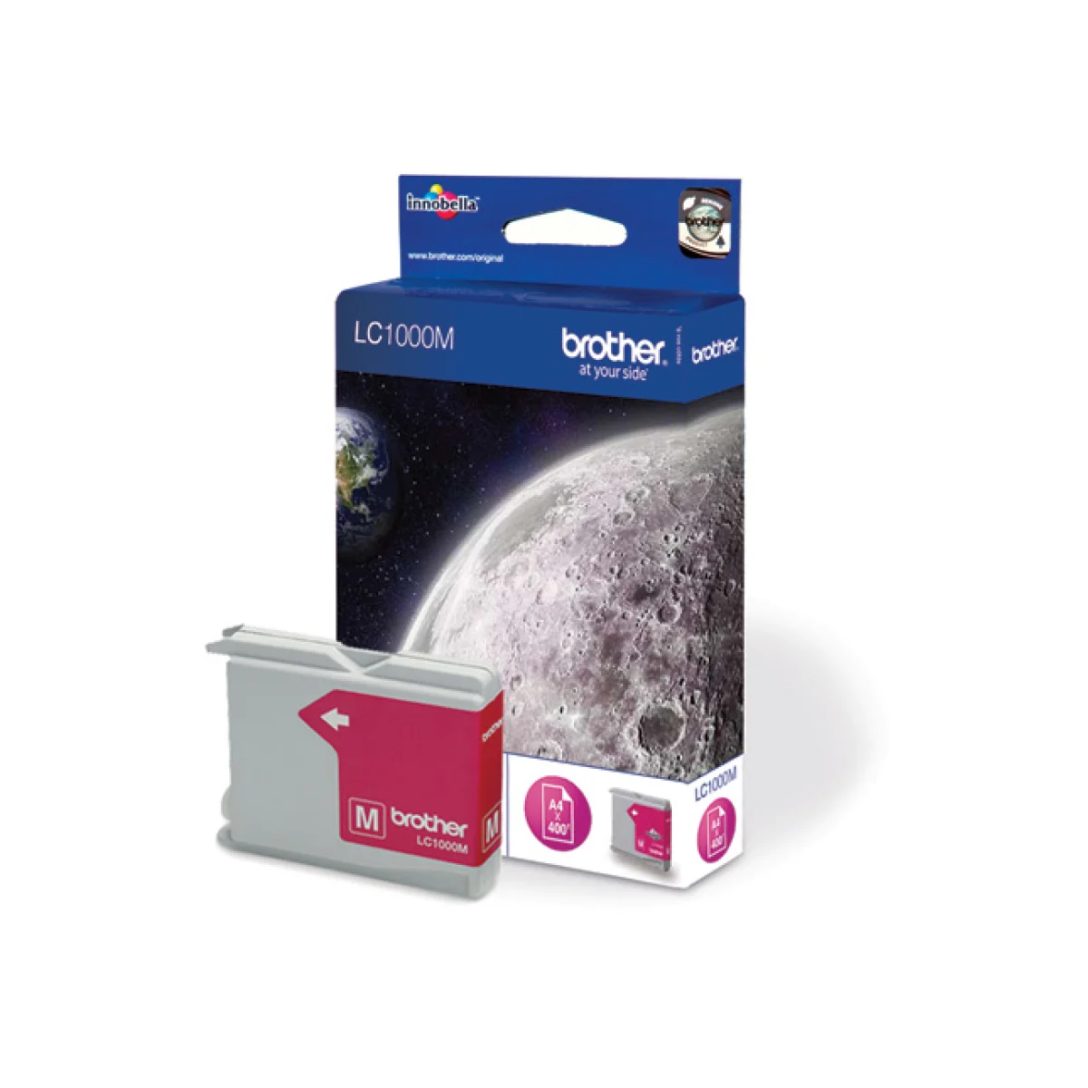 Cartutx tinta original Brother LC-1000M magenta