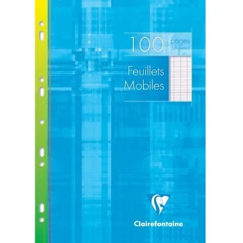 Fulls A4 seyes blanc 90g Clairefontaine -p. 50-