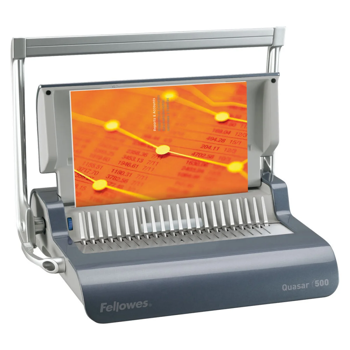 Enquadernadora canutillo 25 fulls Fellowes Quasar 500