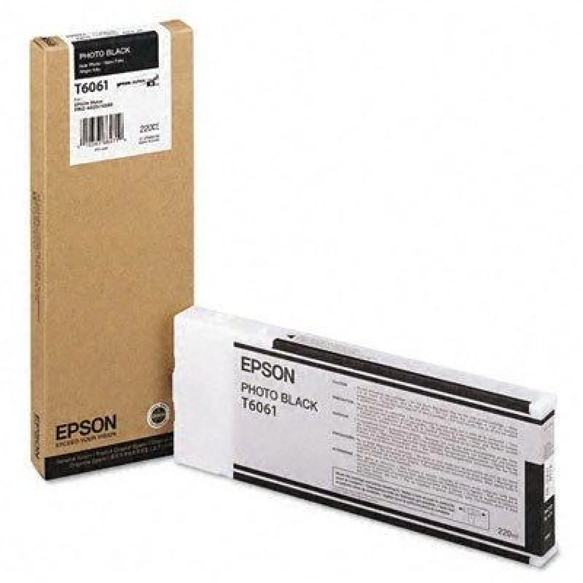 Cartutx tinta original Epson T6061 negre foto
