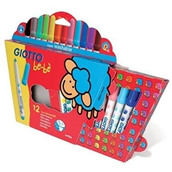 Retoladors de colors Giotto be-bè -estoig 12-