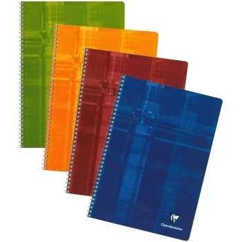 Llibreta espiral 74 fulls 90g seyes A4 Clairefontaine
