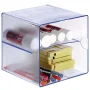 Arxiu cubo 15x15x15 divisió horitzontal blau Archivo 2000 Archicubo