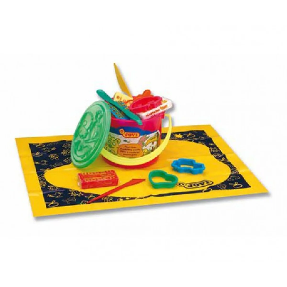 Kit 6 plastilines + accessoris Jovi Cubo
