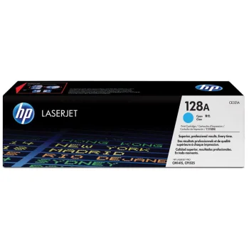 Toner original HP 128A CE321A cian