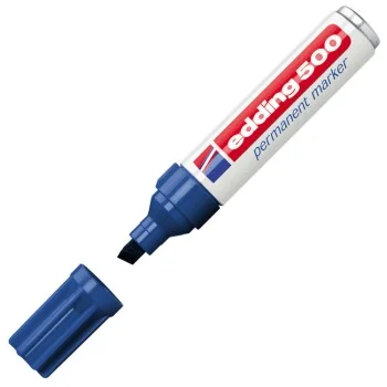 Retolador permanent blau 2-7mm Edding 500