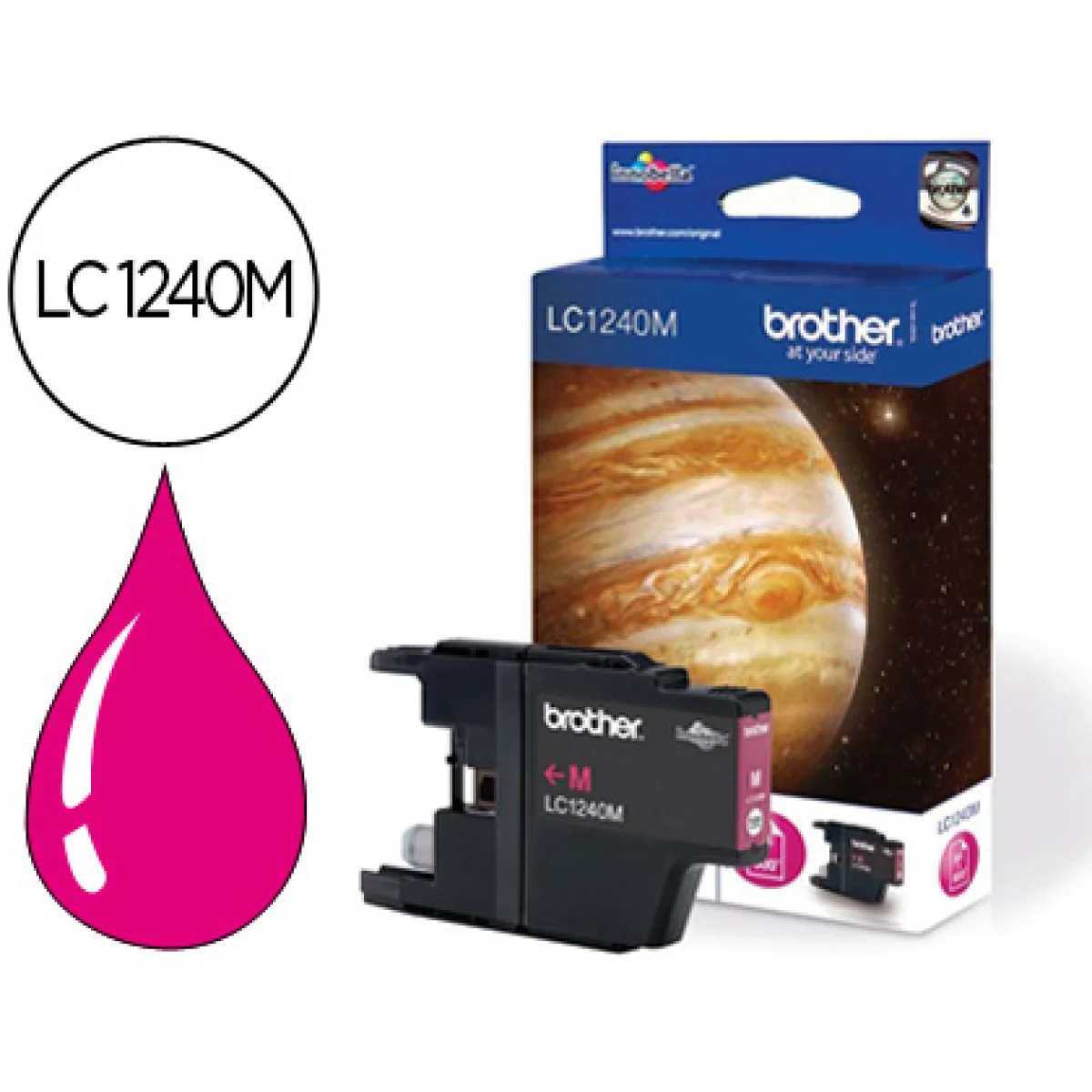 Cartutx tinta original Brother LC-1240M magenta