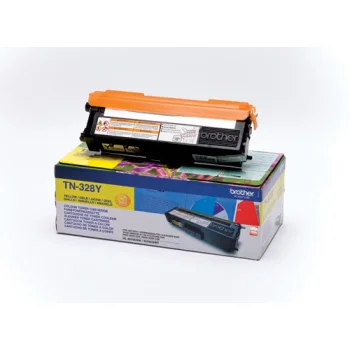 Toner original Brother TN-328Y groc