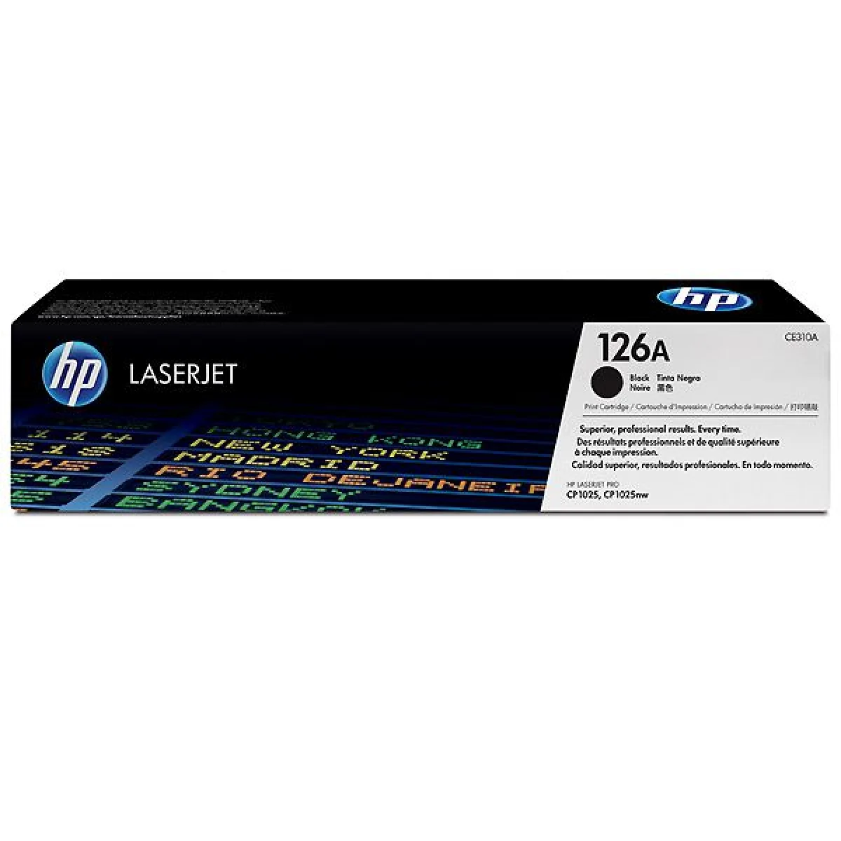 Toner original HP 126A CE310A negre