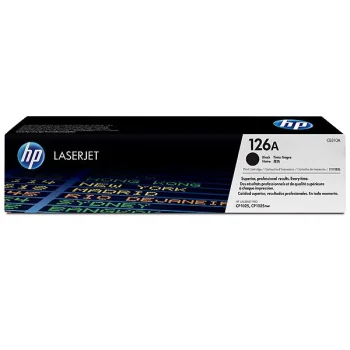 Toner original HP 126A CE310A negre