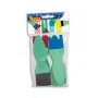 Bossa 4 pinzells de goma i formes Jovi 815