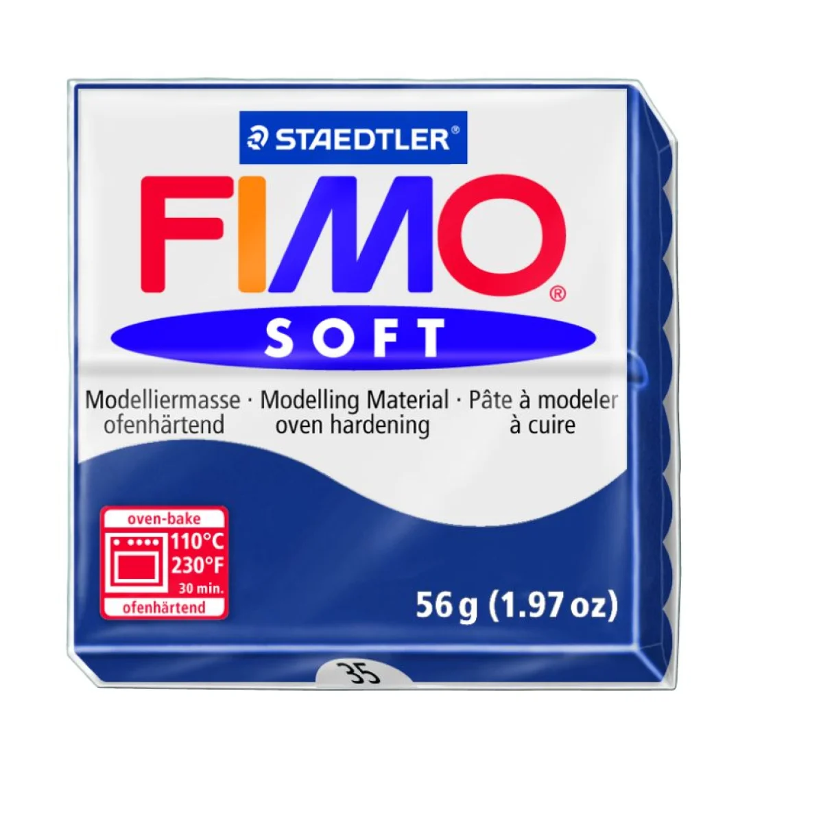 Pasta de modelar 56g blau windsor Soft 8020-35