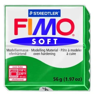 Pasta de modelar 56g esmeralda Soft 8020-56