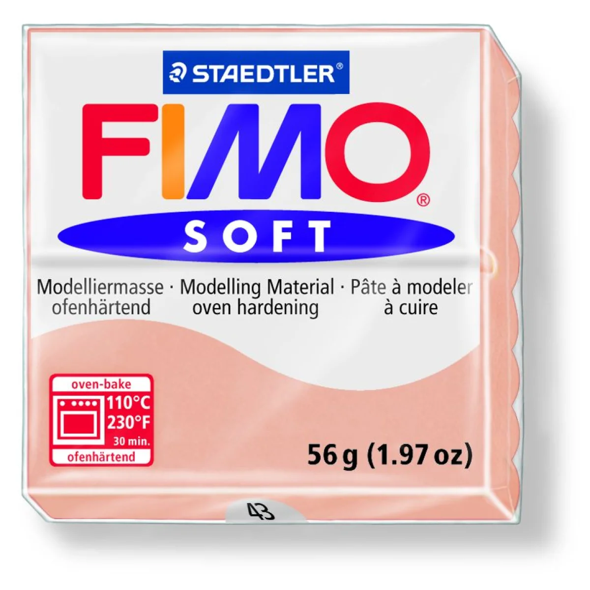Pasta de modelar 56g carn Soft 8020-43