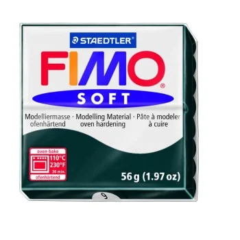 Pasta de modelar 56g negre Soft 8020-9